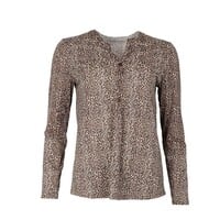 Julie Guerlande TS200 Brown Print Top