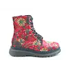 Heavenly Feet Heavenly Feet LOTTE Red Daisy Velvet Boot