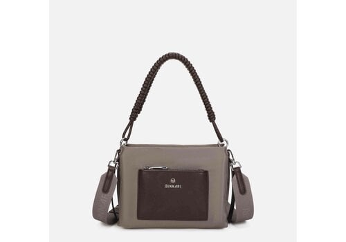 BINNARI BAGS Binnari OSLO 21352 Taupe/Brn Vinal Bag