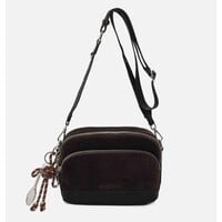 Binnari LIMA Brown Corduroy X-Body Bag