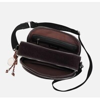 Binnari LIMA Brown Corduroy X-Body Bag