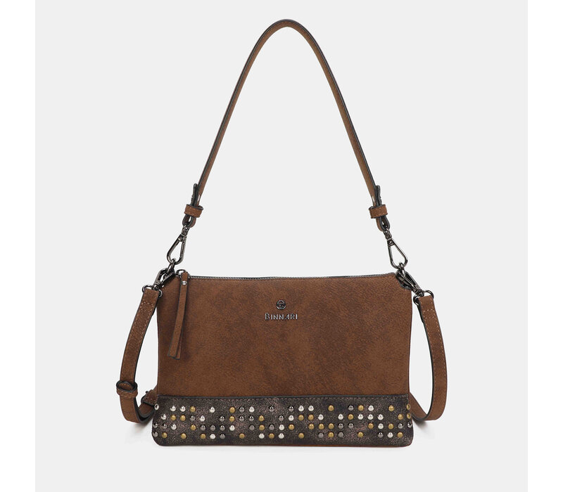 Binnari CALAIS 21252 Tan X-Body Bag