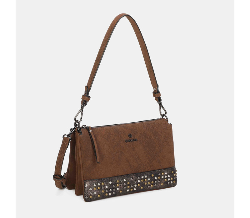 Binnari CALAIS 21252 Tan X-Body Bag