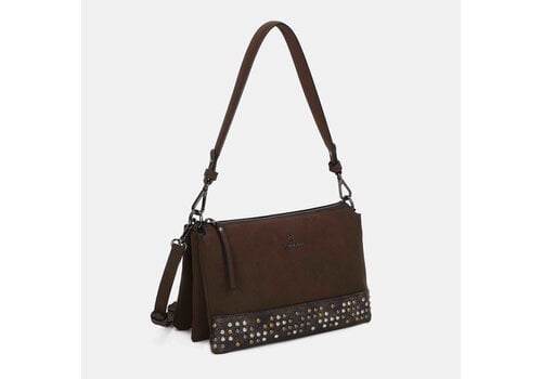BINNARI BAGS Binnari CALAIS 21252 Brown X-Body Bag