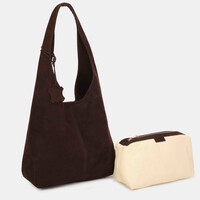 Binnari 21390 Brown Hobo Bag