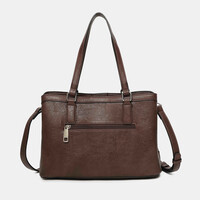 Binnari ARAL 21213 Brown Suede Handbag