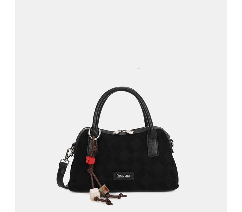 Binnari ARAL 21211 Brown Suede Handbag