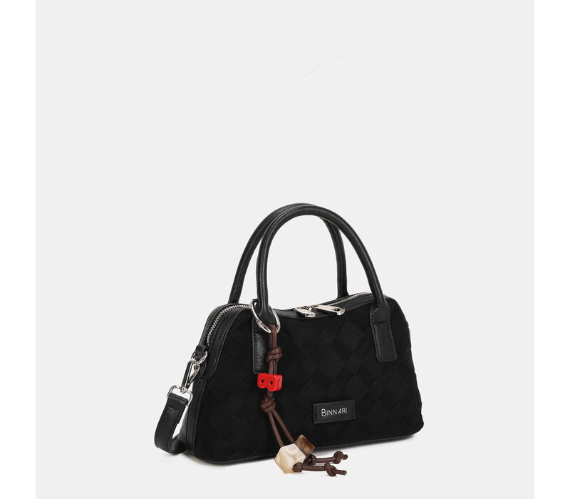 Binnari ARAL 21211 Brown Suede Handbag