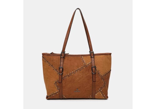 BINNARI BAGS Binnari DAMAS 21271 Tan Swede Shopper