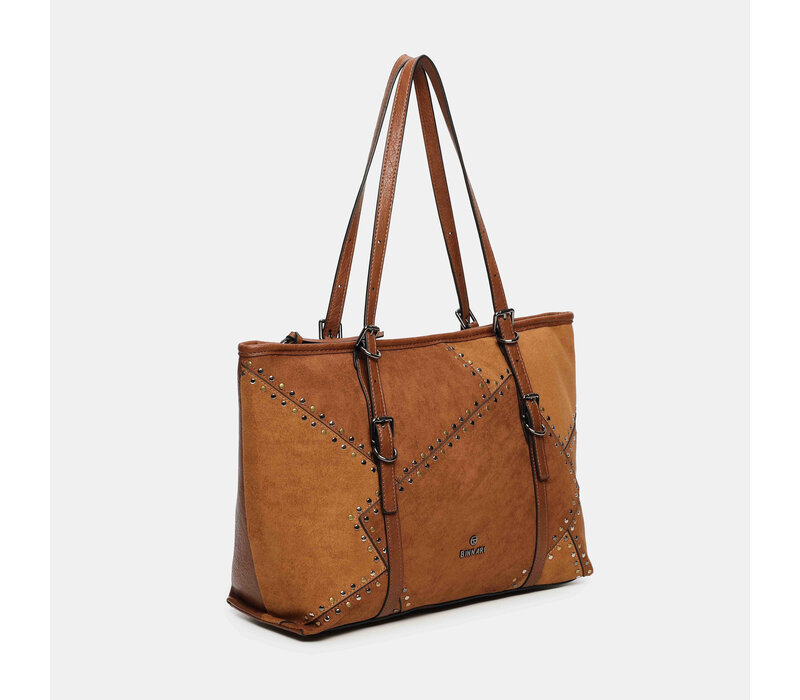 Binnari DAMAS 21271 Tan Swede Shopper