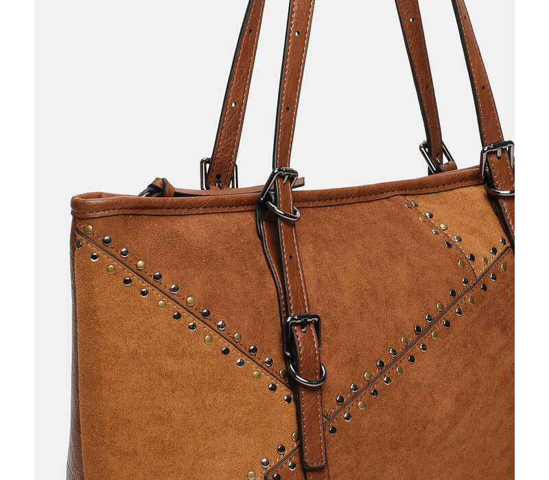 Binnari DAMAS 21271 Tan Swede Shopper