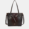 BINNARI BAGS Binnari BALI 21242 Bordo Croc Bag