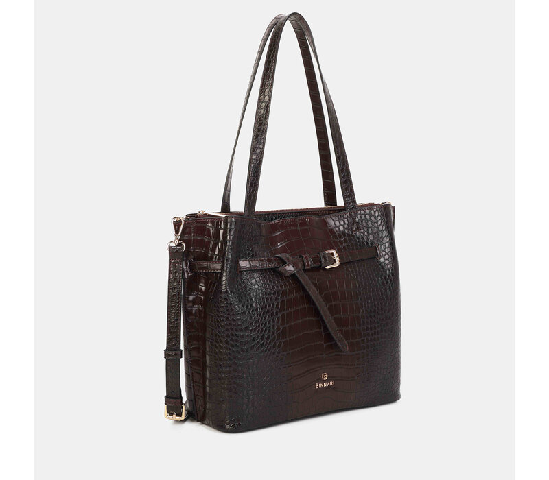 Binnari BALI 21242 Bordo Croc Bag