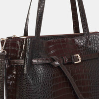 Binnari BALI 21242 Bordo Croc Bag