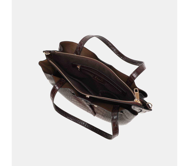 Binnari BALI 21242 Bordo Croc Bag
