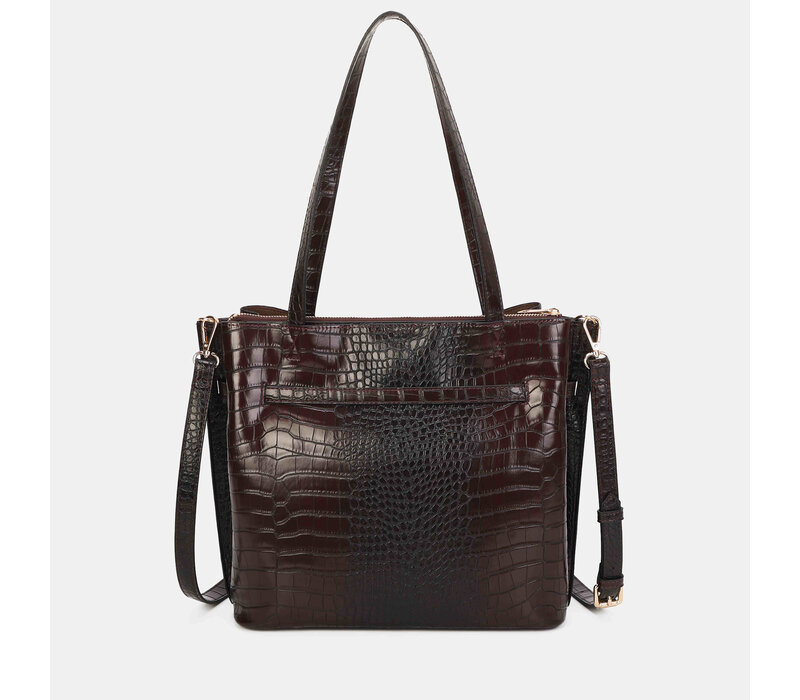 Binnari BALI 21242 Bordo Croc Bag