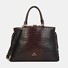 BINNARI BAGS Binnari BALI 21243 Bordo Croc Handbag