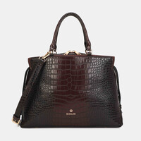Binnari BALI 21243 Bordo Croc Handbag