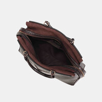 Binnari BALI 21243 Bordo Croc Handbag