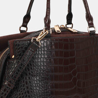 Binnari BALI 21243 Bordo Croc Handbag