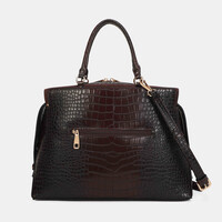 Binnari BALI 21243 Bordo Croc Handbag