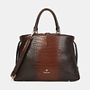 BINNARI BAGS Binnari BALI 21243 Tan Croc Handbag