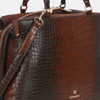 Binnari BALI 21243 Tan Croc Handbag