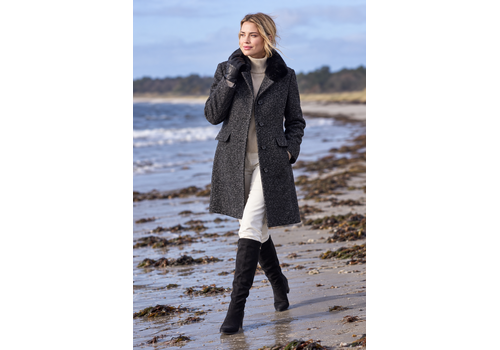 Junge Junge CHANEL Herringbone Wool mix Coat