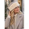 Seeberger Seeberger 019880 Grey Faux Fur Toque