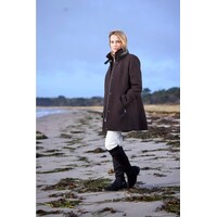 Junge OMEGA Chocolate Wool mix Coat