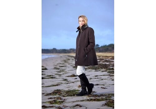 Junge Junge OMEGA Chocolate Wool mix Coat