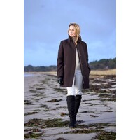 Junge OMEGA Chocolate Wool mix Coat