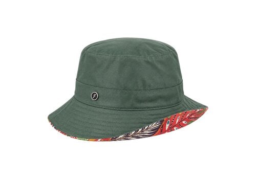 FLECHET Flechet FLFH372 Green Bucket Rain Hat