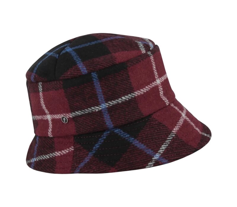 Flechet FLFH423 Bordo Check Hat