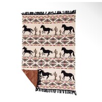 MYRA Chisholm Trail Cotton Throw