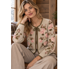 MD’M MD’M 55120008 Print Cardigan w/Bow tying