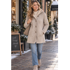 MD’M MD’M 01 Grey Reversible Sheepskin Like Coat