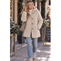 MD’M 01 Grey Reversible Sheepskin Like Coat