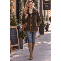 MD’M 02 Brown Reversible Sheepskin Like Coat