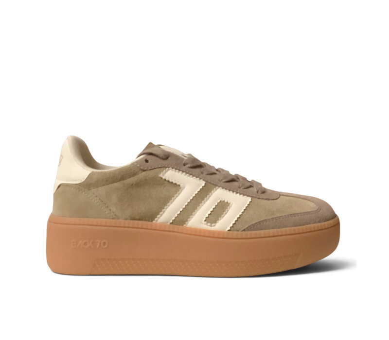 BACK 70 “GLENDA” Beige/Butter Gum Sole