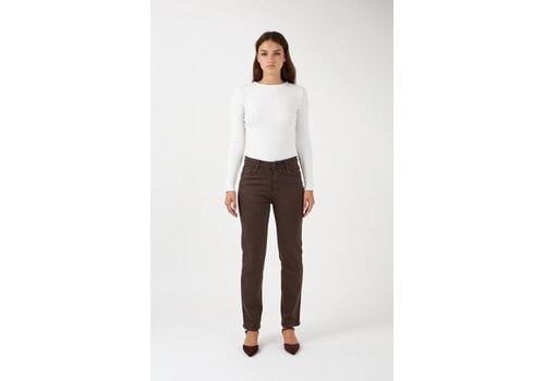 Ana & Lucy ANA & LUCY Brown “ELIA” Straight Leg Pants
