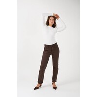ANA & LUCY Brown “ELIA” Straight Leg Pants