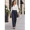 PINNS PINNS 600T Navy Straight Leg Pants w/Diamanté