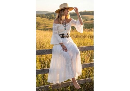 LULA Natura LULA Black ATLAS Leather Sash Belt