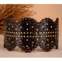 LULA Brown ARES Leather Sash Belt