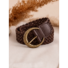 LULA Natura LULA Dark Brown Leather Belt