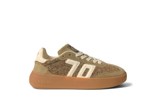 BACK 70 BACK 70 BROOKLYN Bouclé Taupe Sneakers
