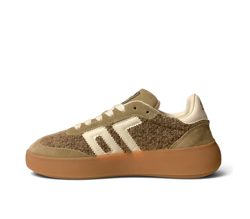 BACK 70 BROOKLYN Bouclé Taupe Sneakers