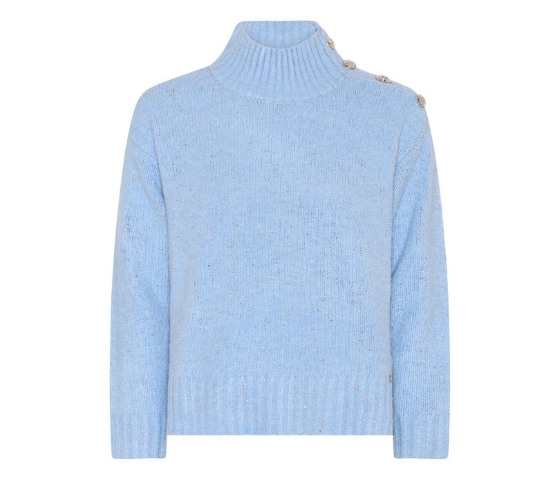 Micha 183 154 Blue/Silver Knit w/Lurex