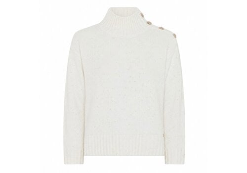 Micha A/W Micha 183 154 Off White/Gold Knit w/Lurex
